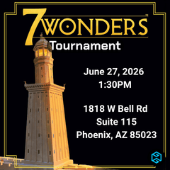 Gamers Guild AZ NPHX - 6/27 @ 1:30pm - 7 Wonders Tournament Gamers Guild AZ