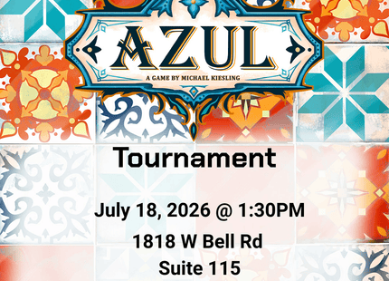Gamers Guild AZ NPHX - 7/18 @ 1:30pm - Azul Tournament Gamers Guild AZ