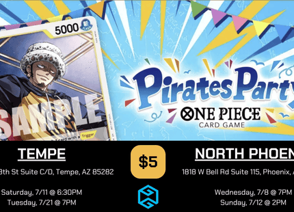 Gamers Guild AZ NPHX - 7/8 @ 7pm - One Piece Pirates Party 2026 Vol.2 Gamers Guild AZ