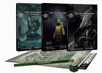 Gamers Guild AZ Officina Meningi The Necronomicon Gamebook Trilogy (Pre-Order) AGD