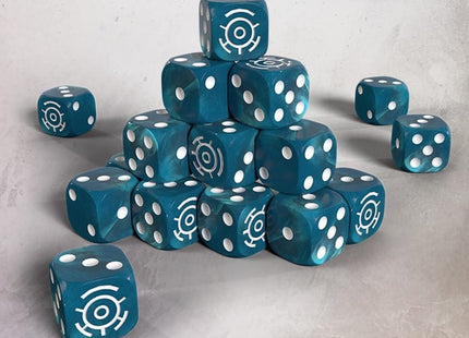 Gamers Guild AZ One Page Rules Grimdark Future: Robot Legions - 20CT 16mm Dice Set (Pre-Order) Southern Hobby