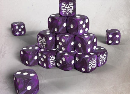 Gamers Guild AZ One Page Rules Grimdark Future: Saurian Starhost - 20CT 16mm Dice Set (Pre-Order) Southern Hobby
