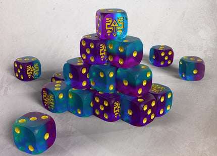 Gamers Guild AZ One Page Rules Grimdark Future: Saurian Starhost - 20CT 16mm Premium Resin Dice Set (Pre-Order) Southern Hobby