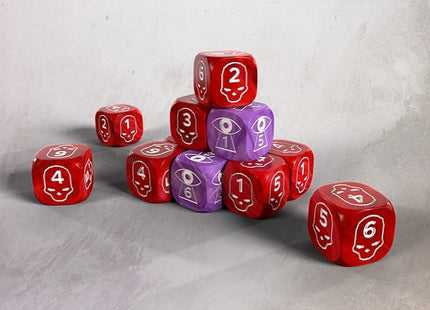 Gamers Guild AZ One Page Rules One Page Rules: 10CT 16mm Wound & Spell Dice Set (Pre-Order) Southern Hobby