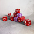 Gamers Guild AZ One Page Rules One Page Rules: 10CT 16mm Wound & Spell Dice Set (Pre-Order) Southern Hobby