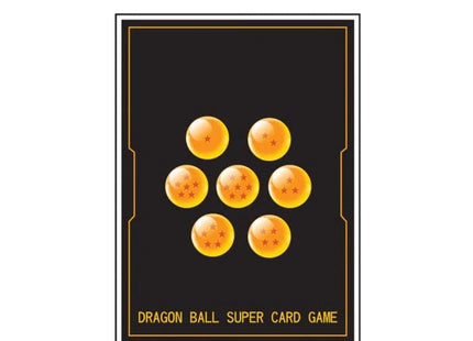 Gamers Guild AZ One Piece TCG Dragon Ball Super TCG: Card Sleeves - Standard Black (Dragon Balls) GTS