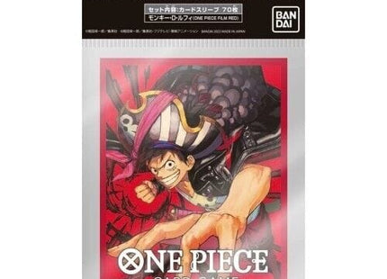 Gamers Guild AZ One Piece TCG ONE PIECE TCG: Card Sleeves - Monkey.D.Luffy (ONE PIECE FILM RED) GTS