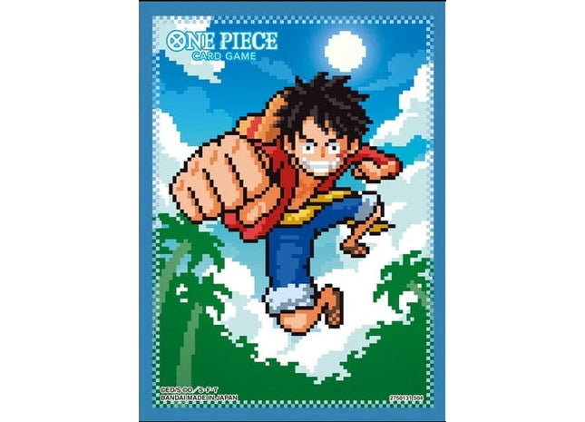 Gamers Guild AZ One Piece TCG ONE PIECE TCG: Card Sleeves - Pixel Luffy Discontinue