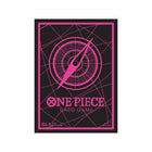 Gamers Guild AZ One Piece TCG ONE PIECE TCG: Card Sleeves - Standard Black & Pink Discontinue