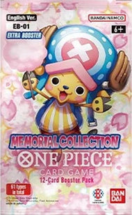 Gamers Guild AZ One Piece TCG One Piece TCG: Extra Booster: Memorial Collection Booster Pack [EB-01] GTS