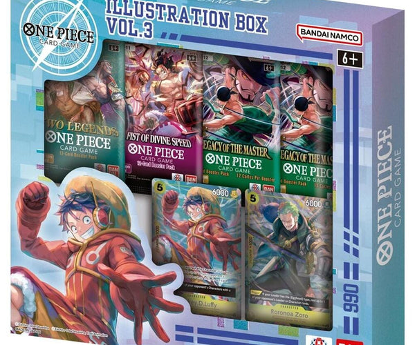 one piece booster box 3 One Piece TCG: Illustration Box Vol. 3 – Gamers Guild AZ