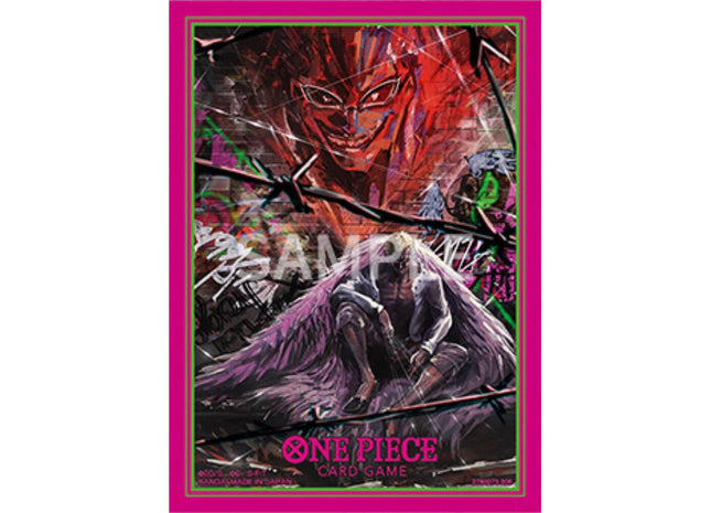 Gamers Guild AZ One Piece TCG ONE PIECE TCG: Official Card Sleeves - Store Edition Vol. 4 - Donquixote Doflamingo Discontinue