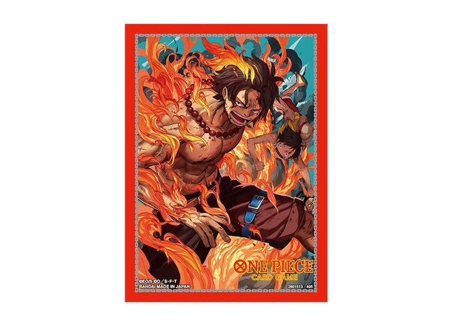 Gamers Guild AZ One Piece TCG ONE PIECE TCG: Official Card Sleeves - Store Edition Vol. 5 - Portgas.D.Ace Discontinue