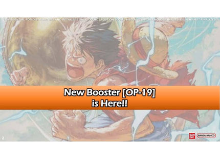 Gamers Guild AZ One Piece TCG One Piece TCG: [OP-19] TITLE TBA - Display Box [English] (Pre-Order) GTS