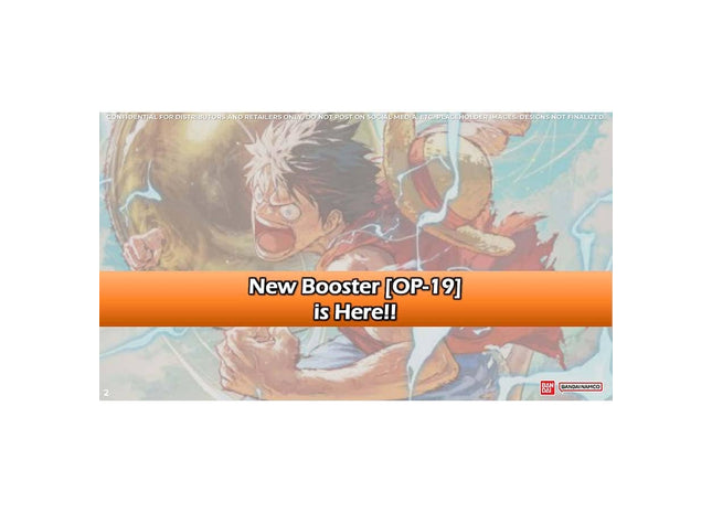 Gamers Guild AZ One Piece TCG One Piece TCG: [OP-19] TITLE TBA - Display Box [English] (Pre-Order) GTS