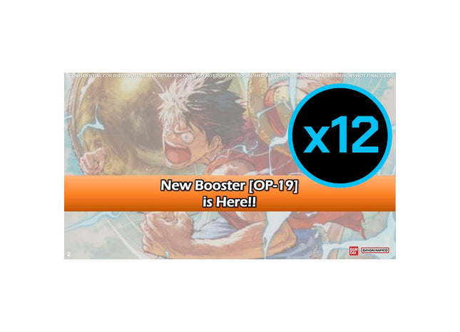 Gamers Guild AZ One Piece TCG One Piece TCG: [OP-19] TITLE TBA - Display Case [English] (Pre-Order) GTS