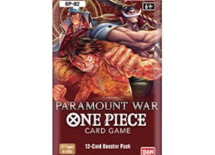 Gamers Guild AZ One Piece TCG One Piece TCG: Paramount War Booster Pack [OP-02] GTS