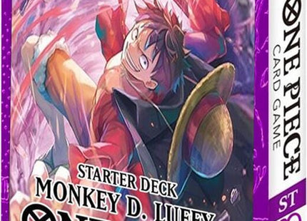 Gamers Guild AZ One Piece TCG One Piece TCG: PURPLE Monkey D. Luffy (ST-18) GTS