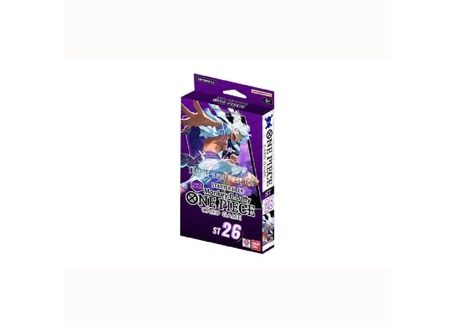Gamers Guild AZ One Piece TCG One Piece TCG: [ST-26] Purple - Black Monkey.D.Luffy Starter Deck [English] GTS