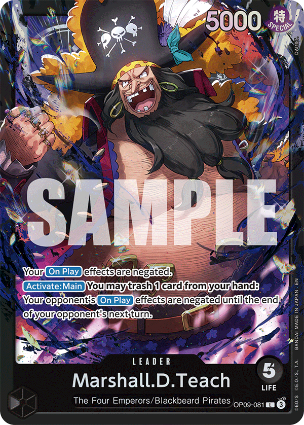 one piece tcg black deck OPTCG Blackbeard Box | Leader Display, Magnetic, With stunning artwork of iconic characters Black luffy deck : r/OnePieceTCG