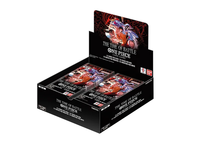 do they distribute onep ice tcg booster box One Piece TCG: The Time Of Battle Booster Display Box (OP-16)