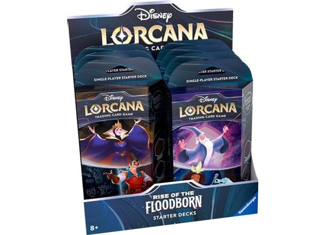 Gamers Guild AZ One Time Use Disney Lorcana: Rise of the Floodborn Starter Deck Display - Rise of the Floodborn Gamers Guild AZ