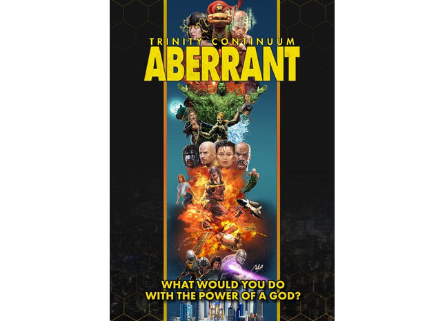 Gamers Guild AZ Onyx Path Publishing Trinity Continuum: Aberrant Indie Press Revolution