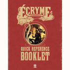 Gamers Guild AZ Open Sesame Games Ecryme RPG: Quick Reference Booklet (Pre-Order) GTS