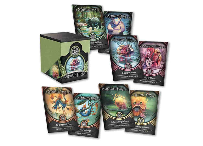 Gamers Guild AZ Orange Nebula Spirit Fire: Companion Quest Bundle (8 Packs) (Pre-Order) GTS