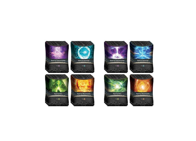 Gamers Guild AZ Orange Nebula Spirit Fire: Foil Alternate Art 72 Card Spark Deck (Pre-Order) GTS