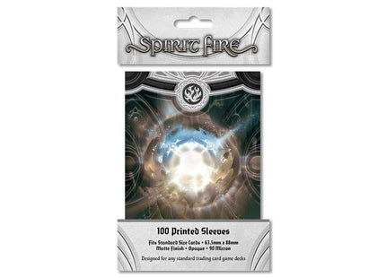 Gamers Guild AZ Orange Nebula Spirit Fire: Opaque Printed Sleeves: Gleam Pulse (Stone) (Pre-Order) GTS