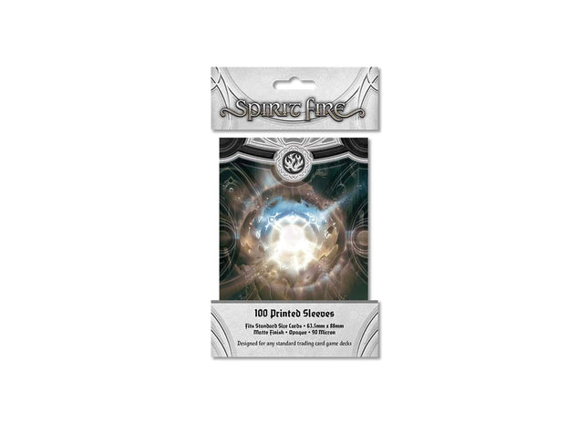 Gamers Guild AZ Orange Nebula Spirit Fire: Opaque Printed Sleeves: Gleam Pulse (Stone) (Pre-Order) GTS