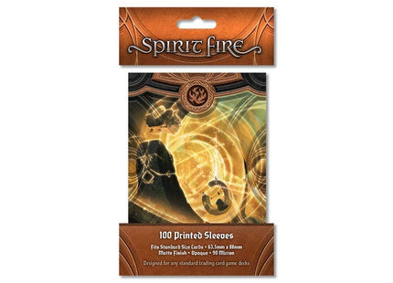 Gamers Guild AZ Orange Nebula Spirit Fire: Opaque Printed Sleeves: Planetarium (Gold) (Pre-Order) GTS