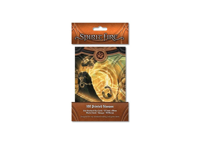 Gamers Guild AZ Orange Nebula Spirit Fire: Opaque Printed Sleeves: Planetarium (Gold) (Pre-Order) GTS