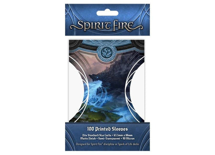 Gamers Guild AZ Orange Nebula Spirit Fire: Semi-transparent Printed Sleeves: Behemoth (Blue) (Pre-Order) GTS