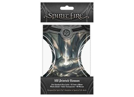 Gamers Guild AZ Orange Nebula Spirit Fire: Semi-transparent Printed Sleeves: Way Flame (Black) (Purple) (Pre-Order) GTS