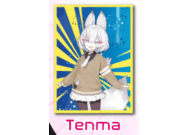 Gamers Guild AZ Oshi Push! Oshi Push! - 60-Count Oshi Push Art Sleeves - Tenma (Pre-Order) Kickstarter