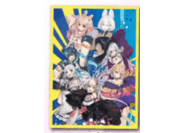 Gamers Guild AZ Oshi Push! Oshi Push! - 60-Count Oshi Push Art Sleeves - The Group (Pre-Order) Kickstarter