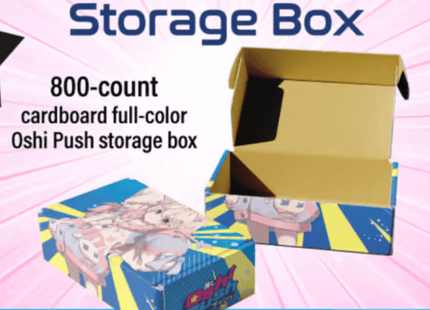 Gamers Guild AZ Oshi Push! Oshi Push! - 800-count Storage Box (Pre-Order) Kickstarter