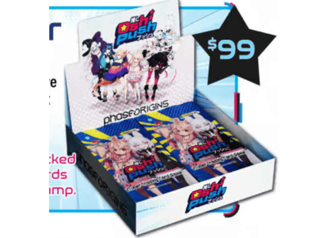 Gamers Guild AZ Oshi Push! Oshi Push! - KS Exclusive Debut Booster Boxes (Pre-Order) Kickstarter