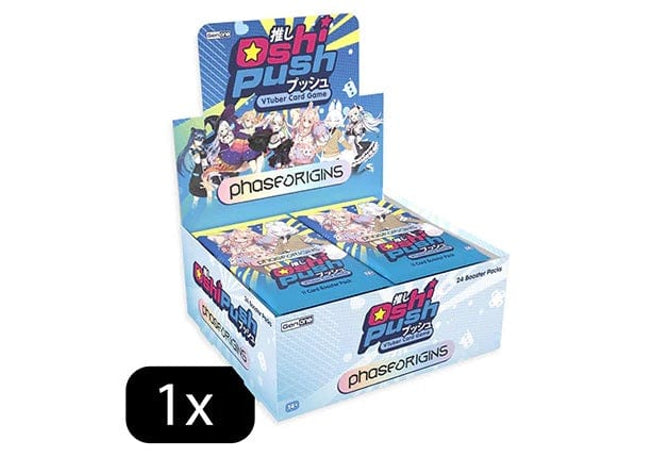 Gamers Guild AZ Oshi Push Oshi Push: Phase Origins - Booster Display (Pre-Order) Booster Pack