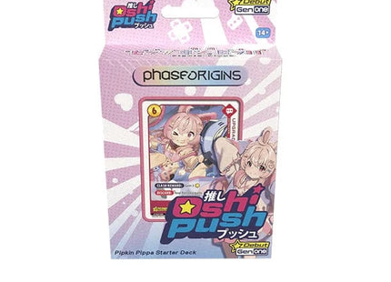 Gamers Guild AZ Oshi Push Oshi Push: Phase Origins - Pipkin Pippa Starter Deck (Pre-Order) Booster Pack