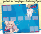 Gamers Guild AZ Oshi Push! Oshi Push! - Pippa & Tenma 2-Player Playmat (Pre-Order) Kickstarter
