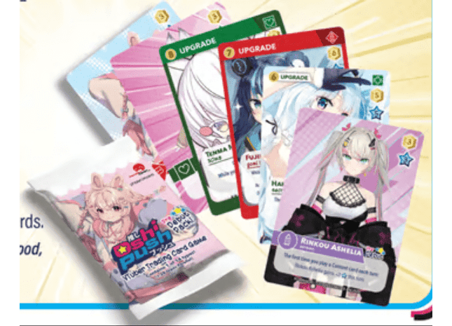 Gamers Guild AZ Oshi Push! Oshi Push! - Pre-Debut Promo Pack (Pre-Order) Kickstarter