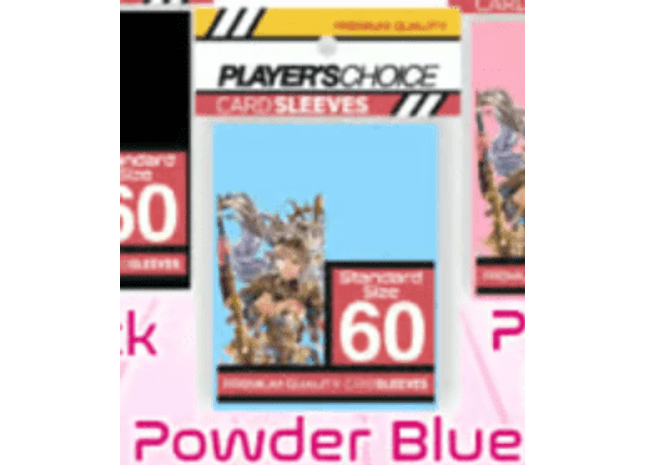 Gamers Guild AZ Oshi Push! Oshi Push! - Standard Sleeves - Powder Blue (Pre-Order) Kickstarter