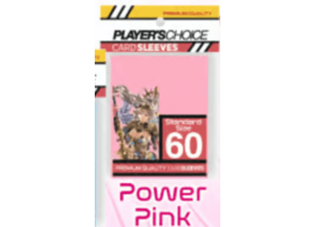 Gamers Guild AZ Oshi Push! Oshi Push! - Standard Sleeves - Power Pink (Pre-Order) Kickstarter