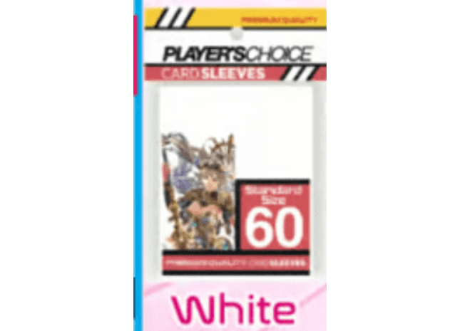 Gamers Guild AZ Oshi Push! Oshi Push! - Standard Sleeves - White (Pre-Order) Kickstarter