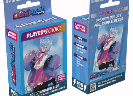 Gamers Guild AZ Oshi Push! Oshi Push! TCG: Deck Protector Card Sleeves - LineChu 105ct (Pre-Order) ACD Distribution