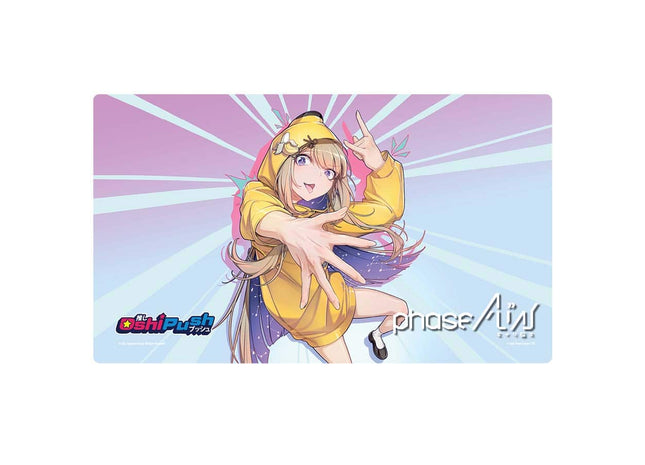 Gamers Guild AZ Oshi Push! Oshi Push! TCG: Gen 3 - Phase Alias | Limited Edition Neoprene Playmat: Amanogawa Shiina (Pre-Order) GTS