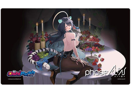 Gamers Guild AZ Oshi Push! Oshi Push! TCG: Gen 3 - Phase Alias | Limited Edition Neoprene Playmat: Makina Erina (Pre-Order) GTS